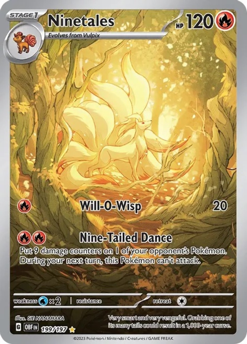Ninetales Obsidian Flames